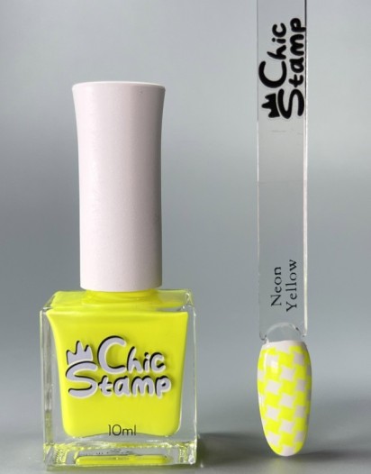 CHICSTAMP NEON YELLOW