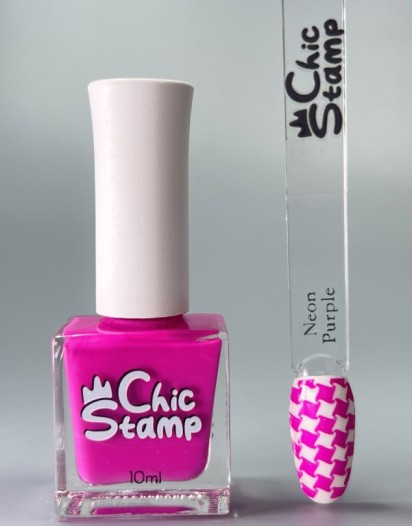 CHICSTAMP NEON PURPLE