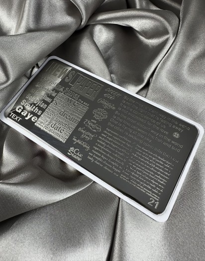 CHICSTAMP PLAKA 21 - TEXT