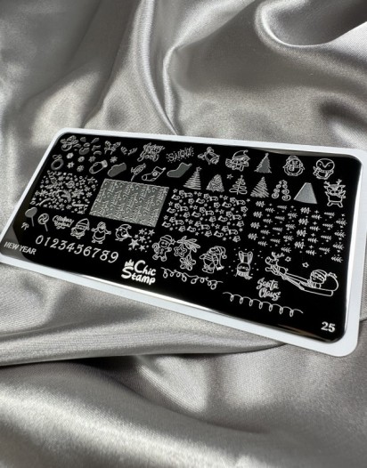 CHICSTAMP PLAKA 25 - NEW YEAR