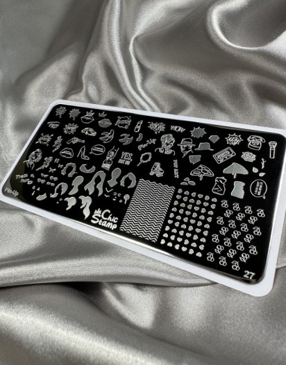 CHICSTAMP PLAKA 27 - Pin-Up