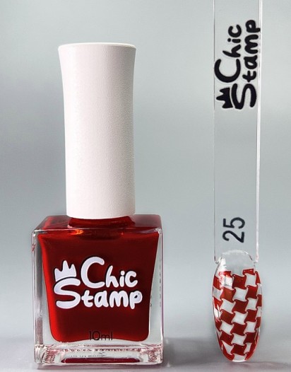 CHICSTAMP 25 KIRMIZI